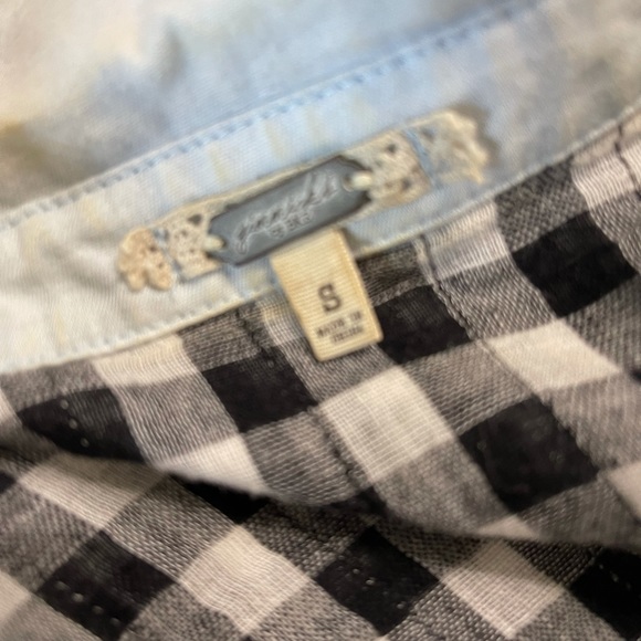 Hombre, Plaid, Sleeveless, button up! 🖤💙 - Picture 7 of 7